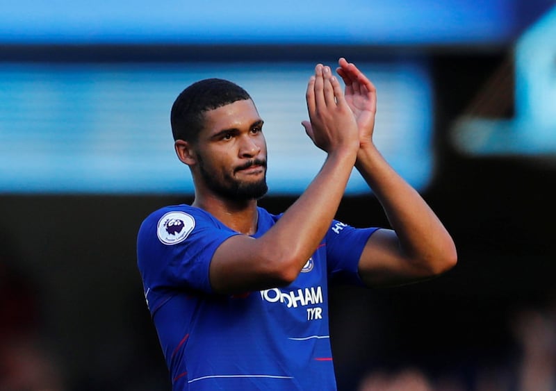 Soccer Football - Premier League - Chelsea v AFC Bournemouth - Stamford Bridge, London, Britain - September 1, 2018  Chelsea's Ruben Loftus-Cheek applauds fans after the match          REUTERS/Eddie Keogh  EDITORIAL USE ONLY. No use with unauthorized audio, video, data, fixture lists, club/league logos or "live" services. Online in-match use limited to 75 images, no video emulation. No use in betting, games or single club/league/player publications.  Please contact your account representative for further details.