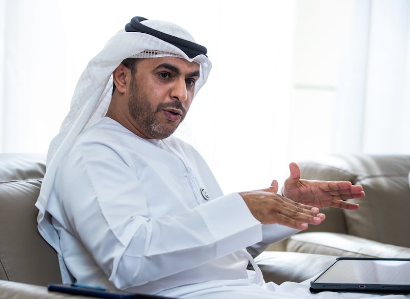 Abdullah Al Nuaimi, Minister of Justice, said the UAE would work with law enforcement partners to execute international warrants and tackle crime. Photo: Victor Besa / The National