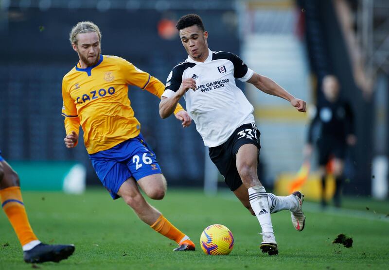 SUB: Tom Davies (Rodriguez, 74') - 6: The England under-21 international gave Everton energy in the dying moments and put in an important block as Lookman let fly. Reuters