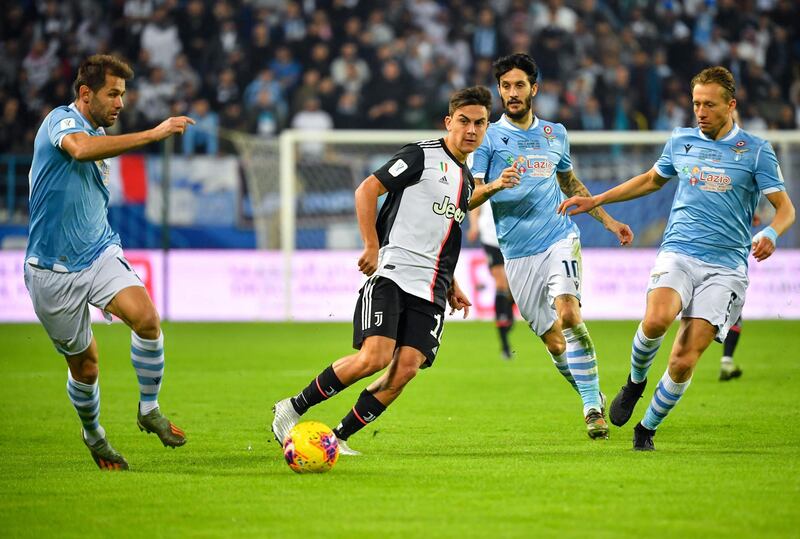 Juventus' Argentine forward Paulo Dybala. AFP