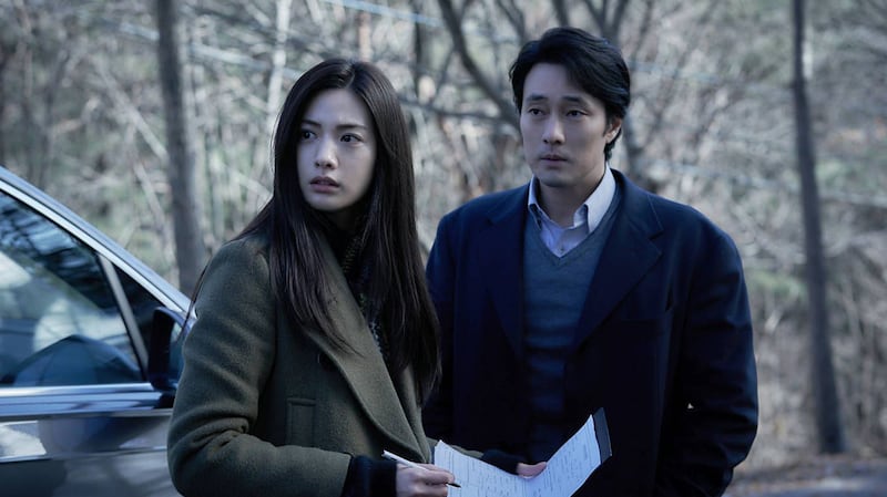 Confession is a remake of the Spanish film The Invisible Guest. Photo: Lotte Entertainment