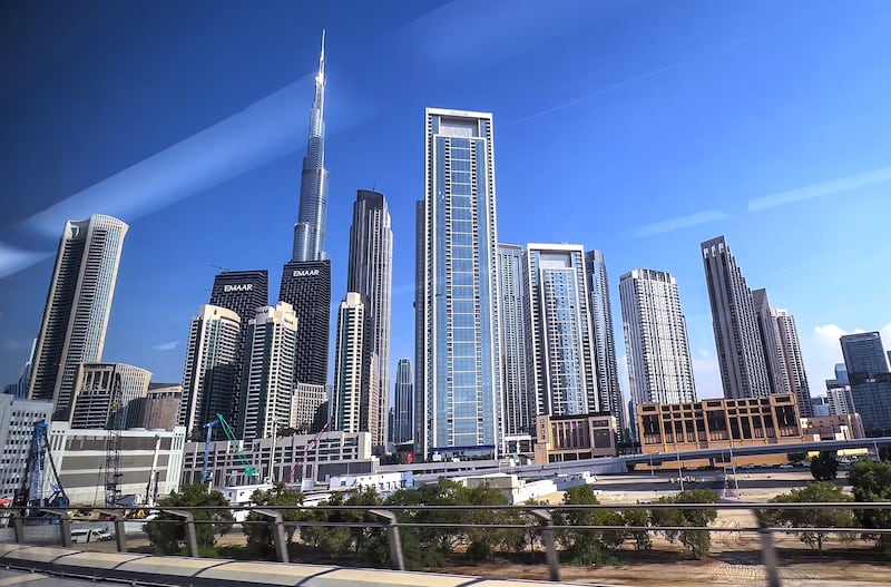 Dubai was the third most sought-after global city for professionals to work in. Victor Besa / The National
