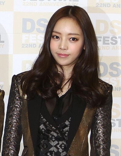 epa08023746 (FILE) - South Korean girl group 'KARA' member Goo Ha-ra arrives for the DSP Festival at the Jamsil stadium in Seoul, South Korea, 14 December 2013 (reissued 25 November 2019). According to media reports, Goo Ha-ra has been found dead in her home in Seoul on 24 November.  EPA/KIM HEE-CHUL *** Local Caption *** 51143608