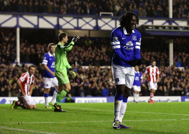 Romelu Lukaku has nine goals in 21 Premier League games for Everton this season. Jan Kruger / Getty Images