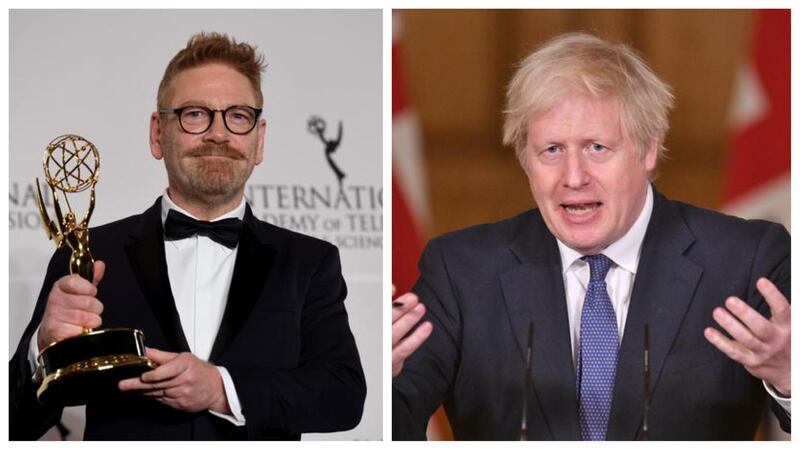 Oscar-nominated actor and director,Kenneth Branagh, will play British PM Boris Johnson in a new series about the early days of the pandemic in the UK. Getty Images, AFP