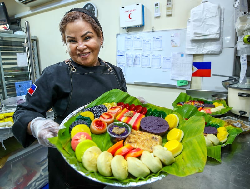 Chef Veron Ramos, aka Queen Saba, owner and founder of Queen Saba Cafeteria, home of comforting Filipino food and desserts. All photos: Victor Besa / The National