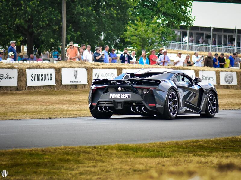 The Fenyr SuperSport at Goodwood Festival of Speed. W Motors