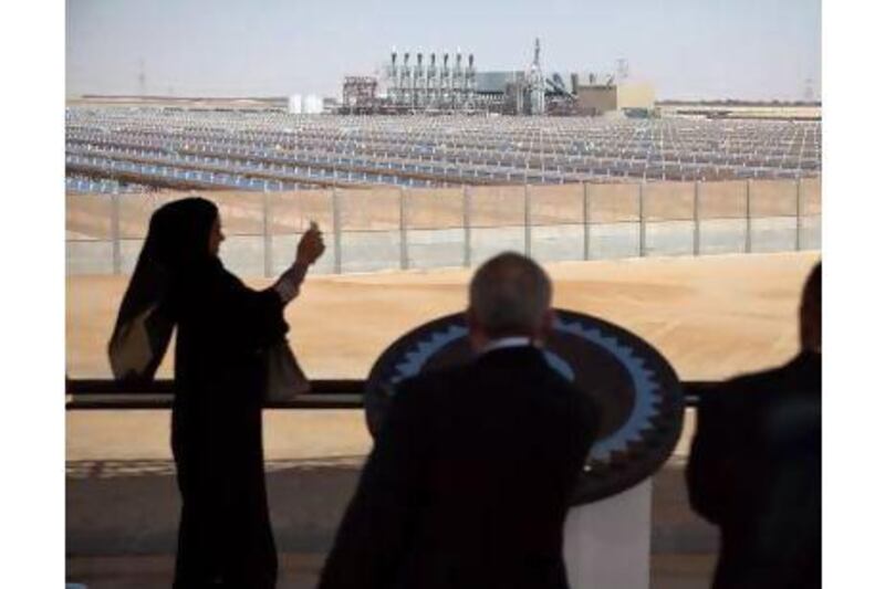 A reader praises the technology used at the Shams 1 solar power plant in Madinat Zayed. Silvia Razgova / The National