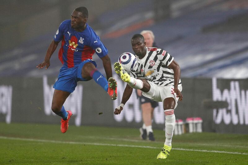 Eric Bailly 6. Charged out of the defence with the ball and lost it, but otherwise fine in the first half. Untroubled in the second half. AFP