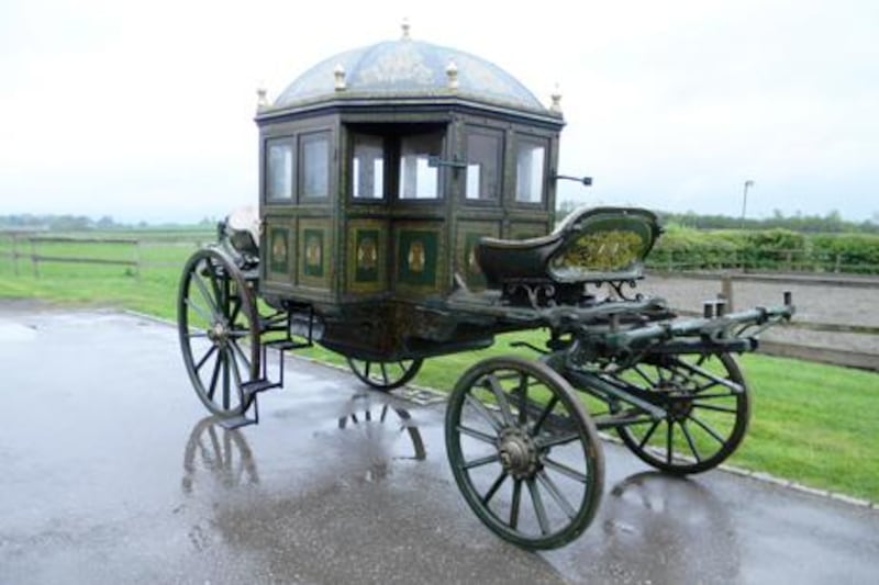 Indian State Carriage from the Maharaja of Mysore. Picture courtesy of Historics at Brooklands