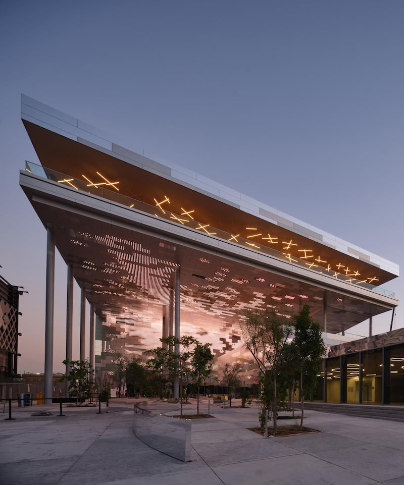 The French pavilion at the Dubai World Expo has been completed with a formal ceremony at the site on Thursday. Courtesy: France Pavilion