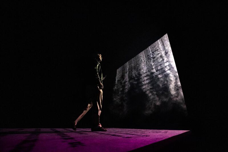 A visitor at the pavilion of India at the 58th International Art Exhibition of the Biennale in Venice, Italy,  EPA