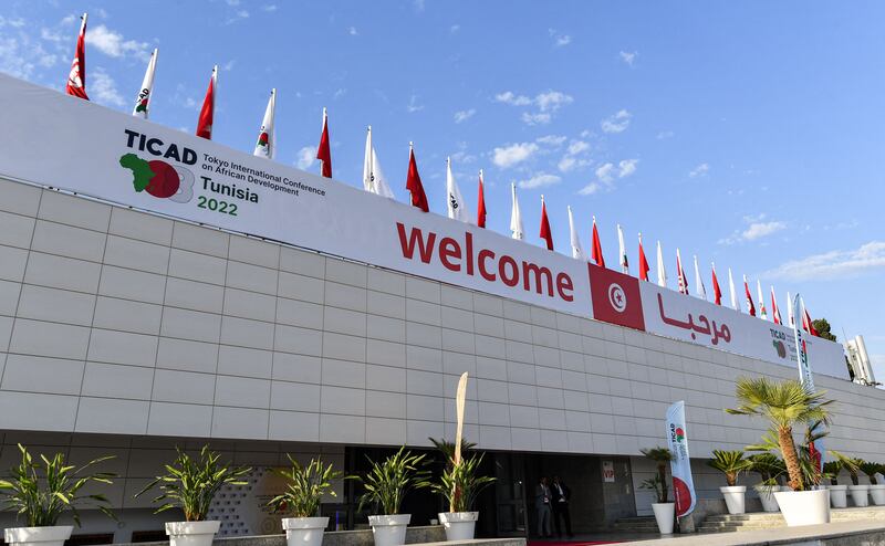 The Tokyo International Conference on African Development is being held in Tunis and Tunisia says Brahim Mr Ghali was invited to attend the summit by the African Union. AFP