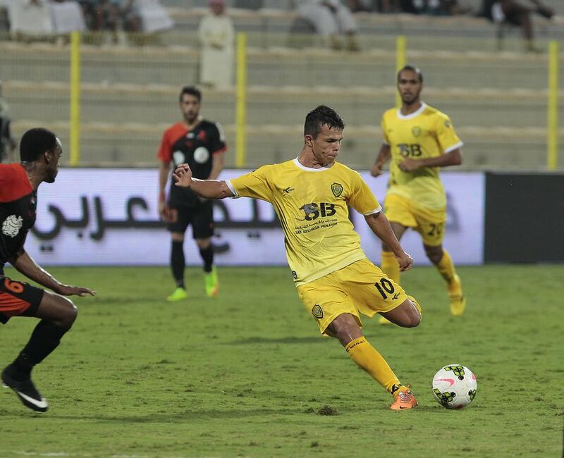 Al Wasl have to present evidence of Fabio Lima’s nationality before April 14 or harsh penalties could be handed down. Jeffrey E Biteng / The National

