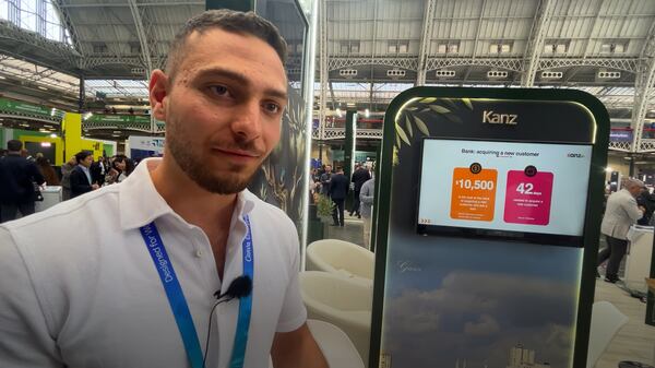 Kanz founder and vice chairman Bashar Abu Ein at London Tech Week