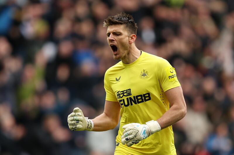 NEWCASTLE PLAYER RATINGS: Nick Pope - 6. Made a good save to deny Diaby early in the game. Later forced into a brilliant save on Luiz in added time in the second half.  Getty