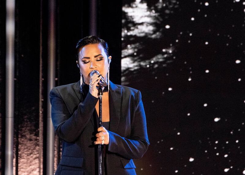 Demi Lovato will be performing in Dubai for the first time since 2017 next month. Reuters