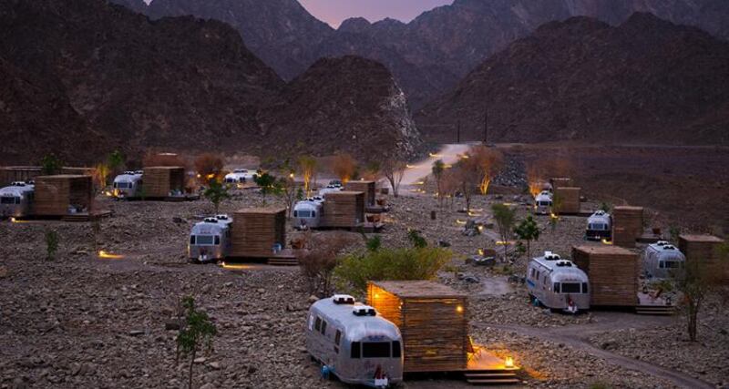 Sedr Trailers at Hatta Wadi Hub. 