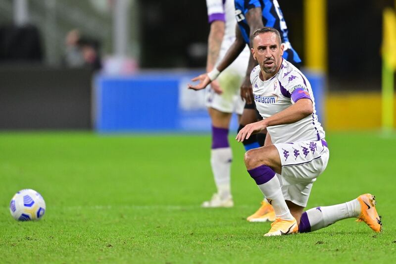 Fiorentina's Franck Ribery. AFP