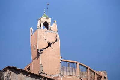 The event takes place in the aftermath of the Morocco earthquake that has killed more than 2,100 and damaged several heritage sites. AP 