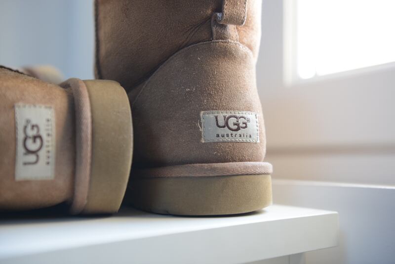 Ugg boots are added to premium boo baskets. Photo: Thibault Penin / Unsplash