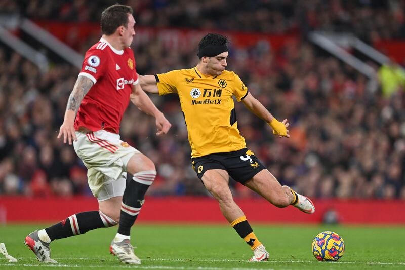 January did not start well as Wolves go to Old Trafford and snatch a 1-0 win on January 3, 2022. AFP