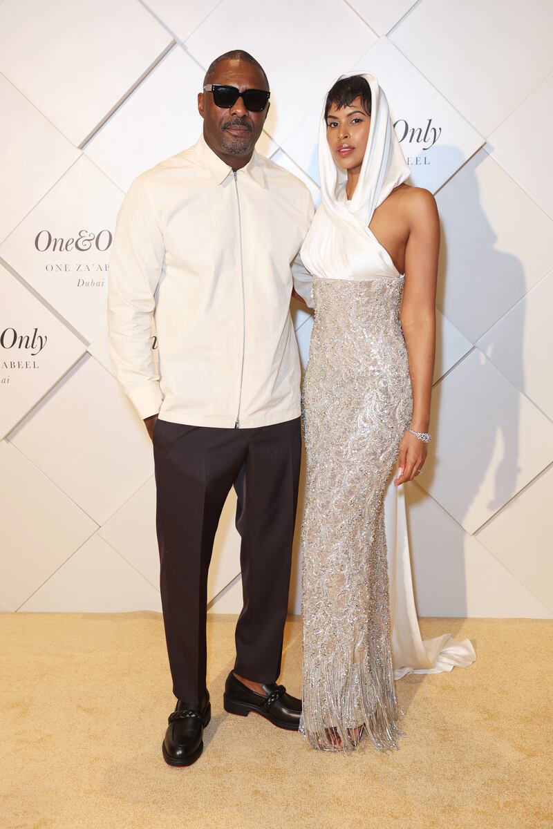 Idris Elba and Sabrina Dhowre Elba