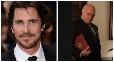 British star Christian Bale transformed into former US vice president Dick Cheney for 2018's 'Vice'. Getty Images / Annapurna Pictures