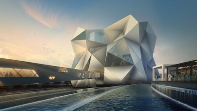 A rendering of the entrance to Clymb Abu Dhabi. Courtesy Miral 