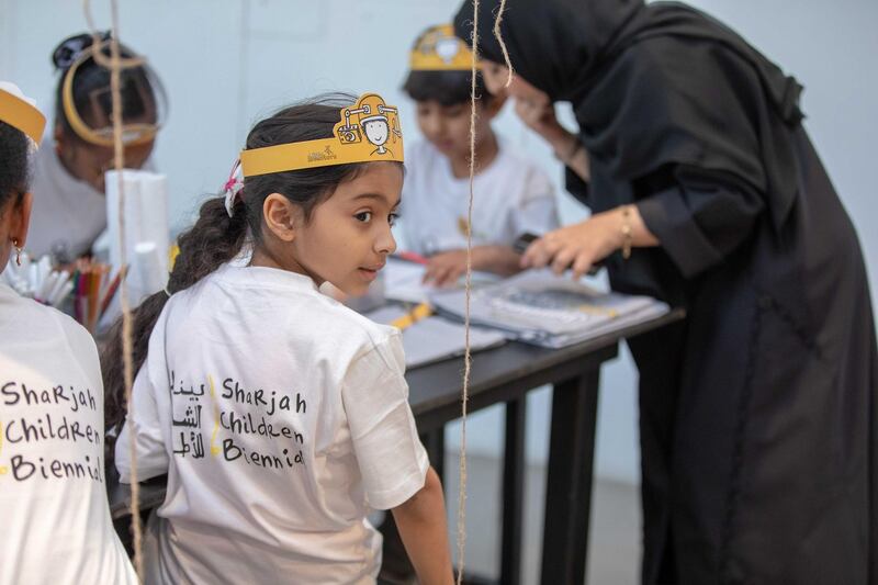The SCB is held every two years and is organised by Sharjah Children in collaboration with UK-based global art project Little Inventors. Courtesy The Sharjah Children Biennial