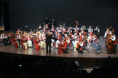 The Emirates Youth Orchestra will perform Romeo and Juliet as part of the 2020 Abu Dhabi Festival. Courtesy: ADMAF