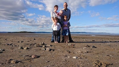 For Kathrin Dougal, cancelling her family trip wasn't an option. The mum of three has postponed the family travel to 2021. Courtesy Kathrin Dougal 