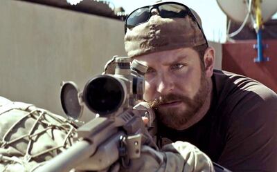 Bradley Cooper as Chris Kyle in American Sniper, 2015.
CREDIT: Courtesy Warner Bros. *** Local Caption ***  american-sniper_612x380.jpg