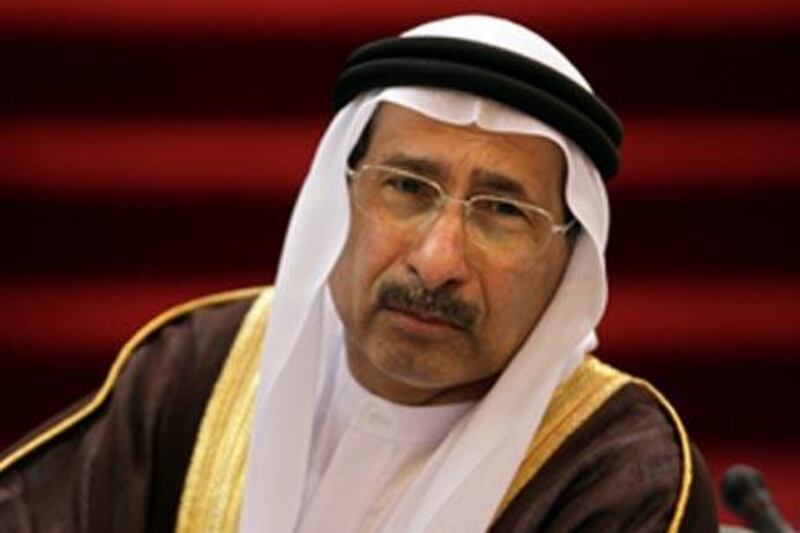 Sultan al Suwaidi, the UAE Central Bank Governor, who has called on financial institutions to pay off their international debts.