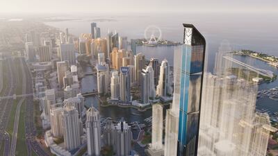 Franck Muller Aeternitas tower will be among the tallest in the city.