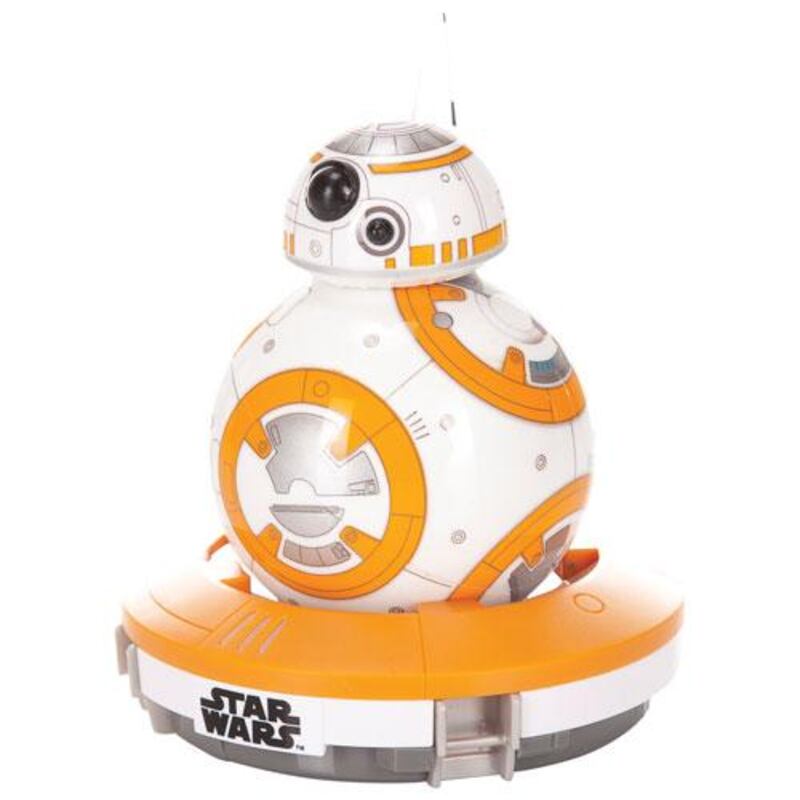 This app-enabled BB-8 droid shows a range of expressions and perks up at voice commands. It's not cheap at Dh199, but it's original list price is Dh499, so that's a 60% saving. 