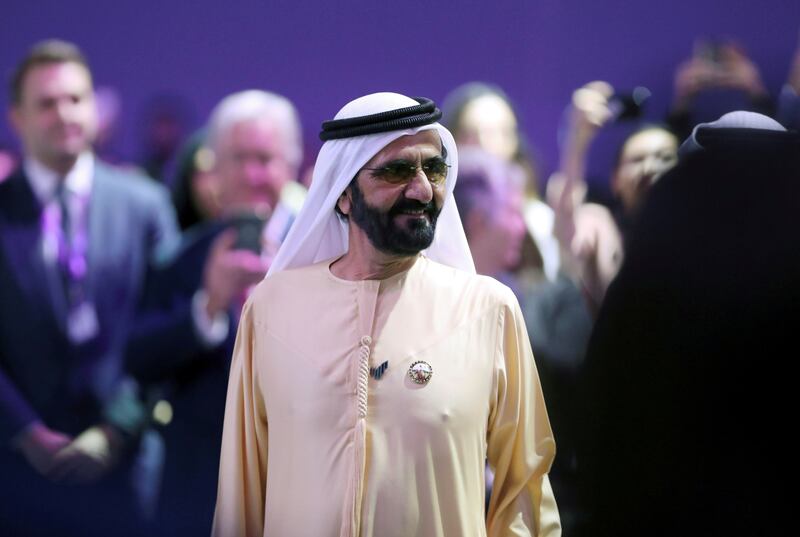 Sheikh Mohammed bin Rashid said Dubai's Museum of the Future will be used as a base for the programme. Reuters