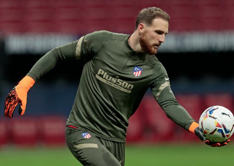 ATLETICO MADRID RATINGS:  Jan Oblak 7 – Did his job well when he faced Lionel Messi in a one-on-one situation from a tight angle. He stayed on his feet and smothered the ball low to his left. Also saved comfortably from a Griezmann header. AP