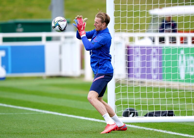 England goalkeeper Jordan Pickford. PA