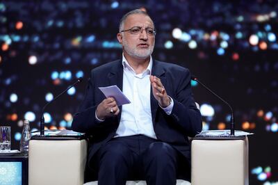 Tehran Mayor Alireza Zakani said the currency needed strengthening. AP