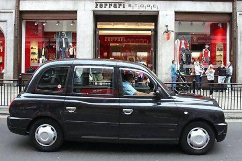 Taxi drivers are the best sources of stories about the Arab community in London. Simon Dawson / Bloomberg News