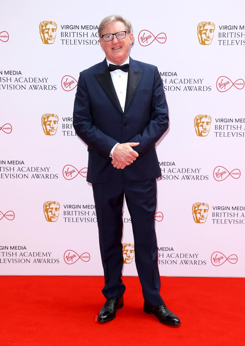 'Line of Duty' star Adrian Dunbar attends the Bafta Television Awards at Television Centre on June 6, 2021 in London, England. Getty Images