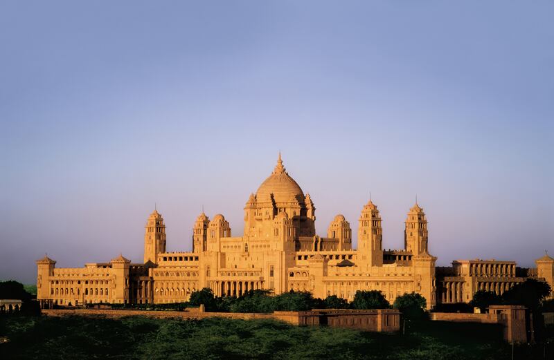 Umaid Bhawan Palace, Jodhpur, India.

Courtesy Taj Hotels *** Local Caption ***  wk11se-eid-taj-p12.jpg