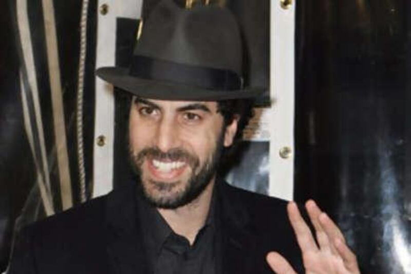 Sacha Baron Cohen, the British comedian better known for his alter egos Ali G and Borat.