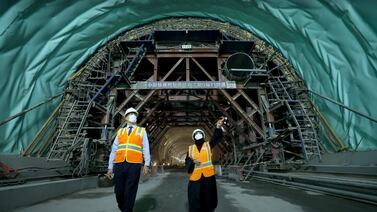 Etihad Rail completes excavation of the GCC’s longest rail tunnel.