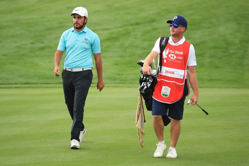 Ahmad Skaik will be making his third appearance at the Abu Dhabi HSBC Championship. Getty Images