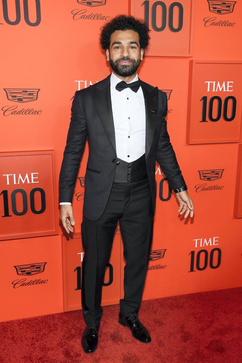 NEW YORK, NEW YORK - APRIL 23: Mohamed Salah attends the TIME 100 Gala Red Carpet at Jazz at Lincoln Center on April 23, 2019 in New York City. (Photo by Dimitrios Kambouris/Getty Images for TIME)