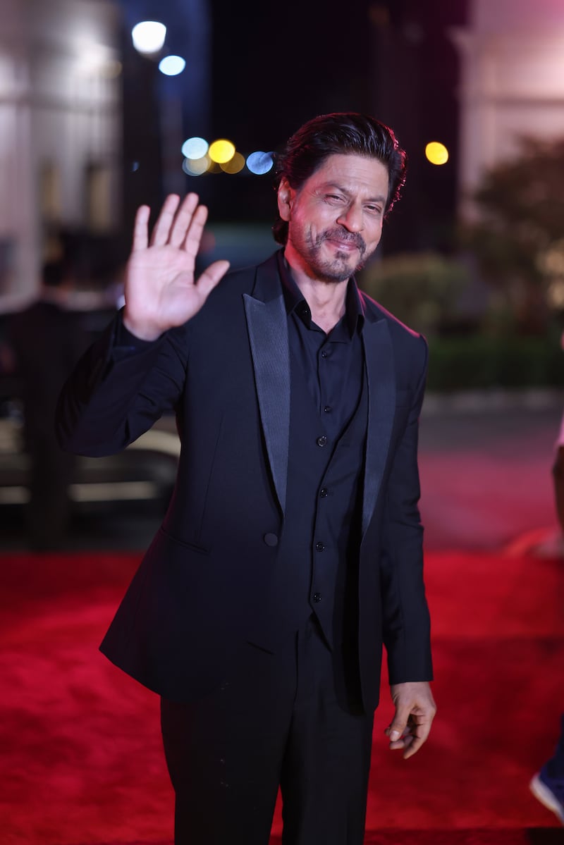 Indian actor Shahrukh Khan at the event