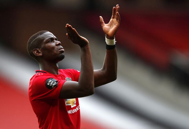 Paul Pogba - 7: Won his aerial duels, impressive curling late free kick. Quieter than against Brighton, but a top class footballer who is enjoying his role in this attacking side alongside Fernandes. EPA