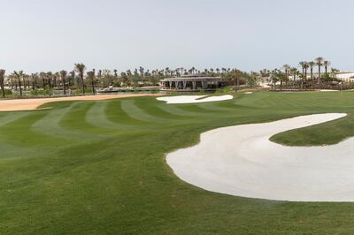 The Lakehouse overlooks the 11th green at Discovery Dunes. Antonie Robertson / The National